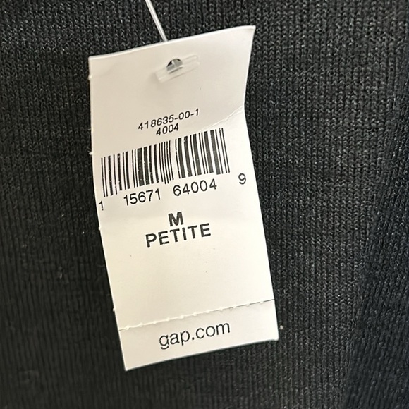 Gap Softspun Short Sleeve Twist-Knot Midi Dress NWT - Picture 8 of 9